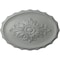 Ekena Millwork Oxford Ceiling Medallion, 16 7/8"W x 11 3/4"H x 1 1/2"P CM16OX - alternate 1